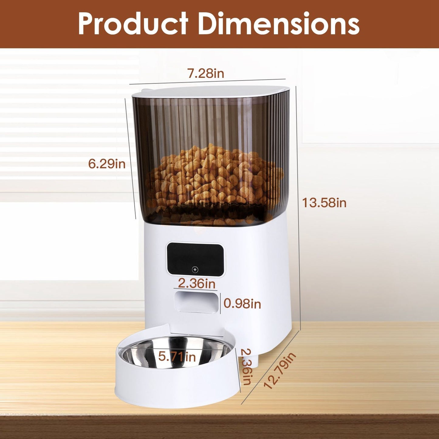 5L Automatic Pet Feeder For Cats & Dogs