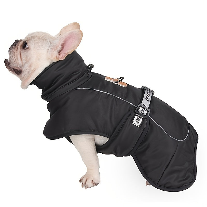 Large Dog Winter Fall Coat Wind-proof Reflective Anxiety Relief Soft Wrap Calming Vest For Travel