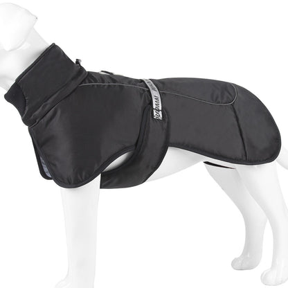 Large Dog Winter Fall Coat Wind-proof Reflective Anxiety Relief Soft Wrap Calming Vest For Travel