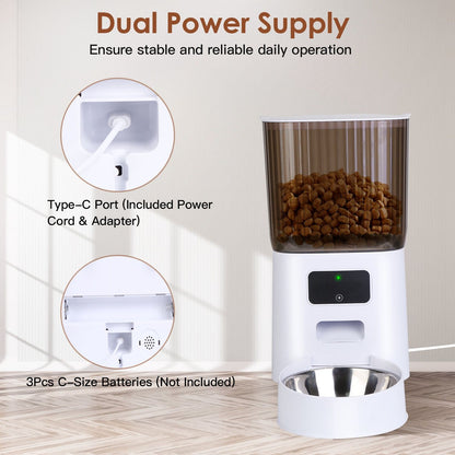 5L Automatic Pet Feeder For Cats & Dogs