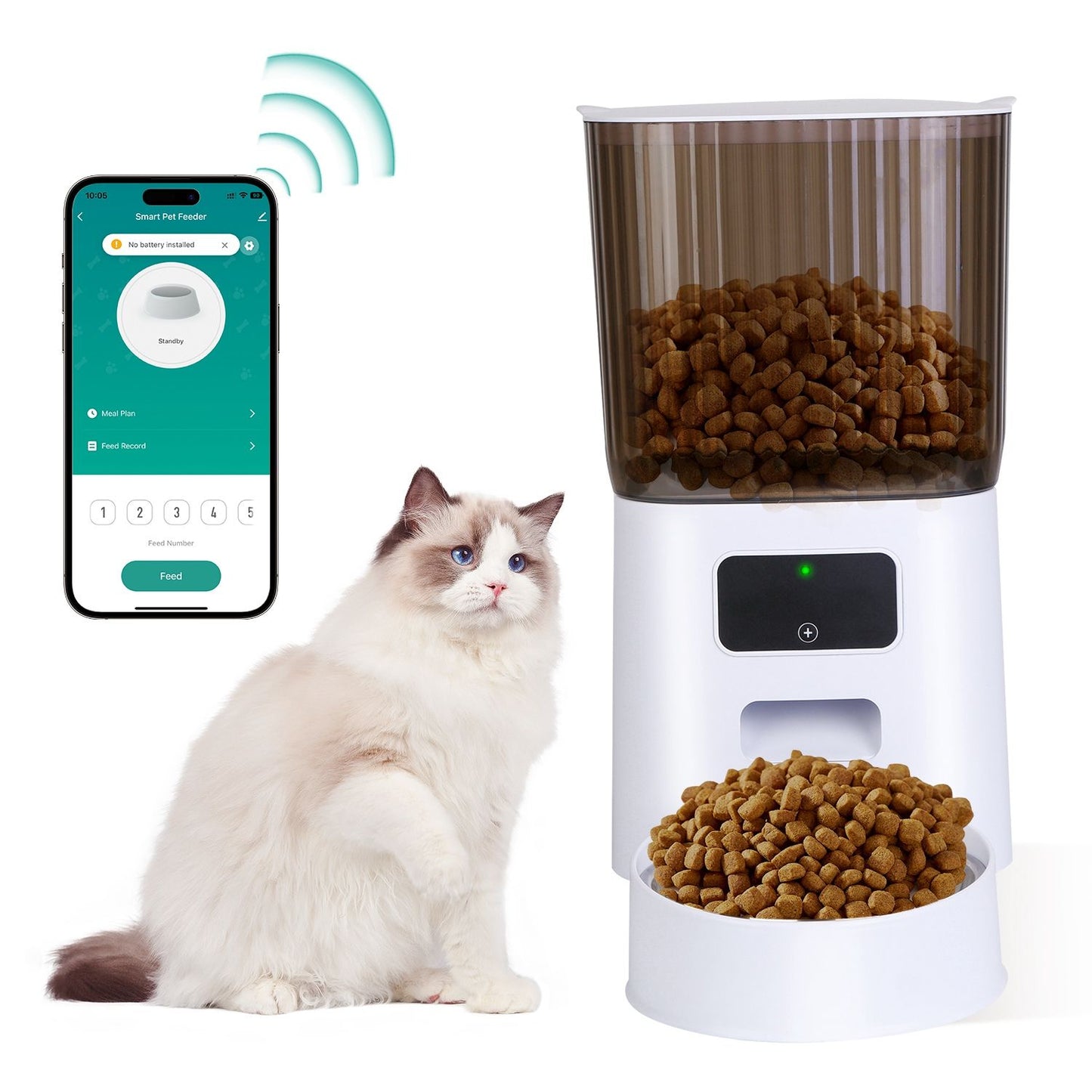 5L Automatic Pet Feeder For Cats & Dogs